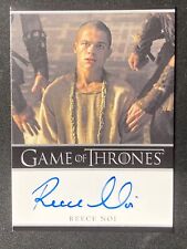 2015 Game Of Thrones AUTO Reece Noi as Mossador. On Card Auto GOT picture