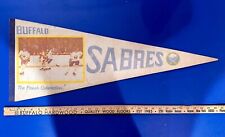 1974 BUFFALO SABRES ‘French Connection’  Pennant Martin Perreault Robert NHL AUD picture