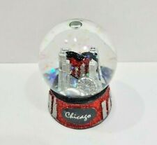 Chicago Skyline Glass Snow Globe I Heart Chicago Souvenir Gift 2