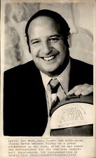 LD285 1973 Wire Photo NEW ABA HEAD Mike Storen American Basketball Association picture