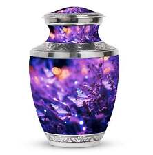 Purple Butterfly Adult Cremation Urn - Miniature Funeral Ashes Urn For Men and W picture