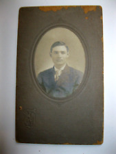 Vintage Old 1920's Photo of Handsome Young Man  School  Portrait picture
