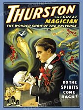 Thurston the Great Magician 1914 Vintage Style Magic Poster - 24x32 picture