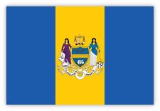 Philadelphia city flag Pennsylvania sticker decal 5