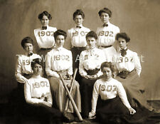 1902 Abbot Academy Girls Baseball Team, MA Old Photo 8.5