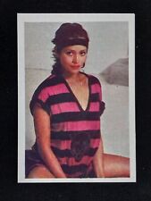 1984 Navarrete THE START SHOW Cromo #168 BARBARA CARRERA Bond Girl Edition VTG picture