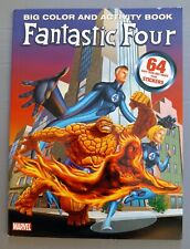 FANTASTIC FOUR BIG COLOR AND ACTIVITY BOOK, COLORING BOOK, UNUSED, MARVEL, 2005 picture