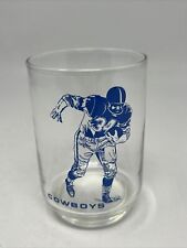 1960’s ￼Dallas Cowboys NFL Football Team Vintage Super Rare Bar Glass Beer Cup picture