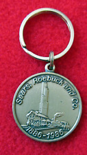 Vintage Sears Roebuck & Co. 100 Year Anniversary 1886 - 1986 Keychain New picture