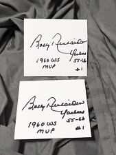 BOGO BOBBY RICHARDSON AUTOGRAPH NEW YORK YANKEES w/ Special Inscription  picture