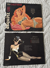 1954 Esquire Girl Calendar with Envelope COMPLETE picture