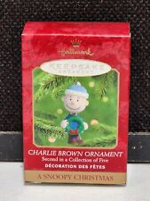 1999 NEW Hallmark Keepsake Charlie Brown Ornament A Snoopy Christmas #2 of 5 picture