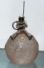 1969 Apollo Astronaut Lucite Sculpture Marvin Wernick 1st Moon Landing One Small picture