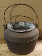 Antique Cast Iron Melting Pot. picture