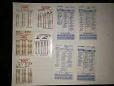 Solly Hemus 1949 to 1957  APBA and Strat-O-Matic Baseball Card Lot of 10 Cards picture