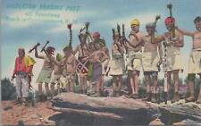 Postcard Native American Navajo Fire Dances Mountain Chant  picture