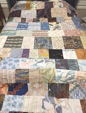 Alabama Quilt Large Colorful Handmade Interesting Patterns 8' × 8' Unfinished  picture