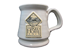 Deneen Pottery Coffee Mug The Red Horse Inn South Carolina Equine picture