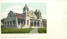 1903 Detroit Postcard 7127. Carnegie Library, Riverside CA Mission Style Bldg. picture