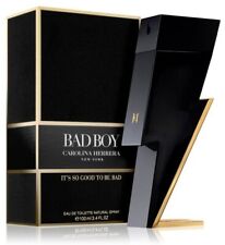 New in Box Bad Boy Eau De Toilette 3.4 Oz Carolina_Herrera EDT Spray for Men picture