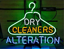 Dry Cleaners Alteration Neon Sign Store Advertising Light Nightlight Art 24