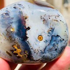 133g Large Exquisite Totem Pattern Dendritic Agate Crystal Palm Stone Specimen picture