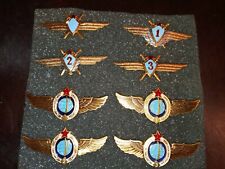 Badge, Space Forces Specialist, Russia LMD, Cosmonautics Space, Avia, USSR 8 Pcs picture