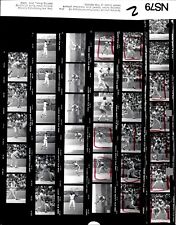 LD323 1979 Orig Contact Sheet Photo CECIL COOPER GORMAN THOMAS BREWERS - INDIANS picture