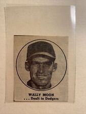 Wally Moon Los Angeles Dodgers 1959 Sporting News Baseball Panel picture