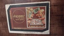 1974 TOPPS WACKY PACKAGES SQUABBLE THE NASTY WORD GAME SERIES 9 TAN BACK picture