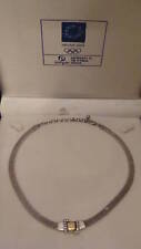 ATHENS 2004 SILVER & GOLD NECKLACE COLLECTOR 'S PIECE picture