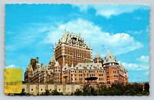c1980 Le CHATEAU FRONTENAC Canadian Pacific Hotel Canada VINTAGE Postcard picture