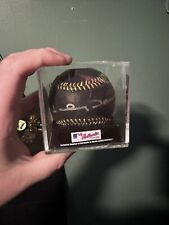 Johnny Damon Signed Autographed Black MLB Baseball Red Sox Gold Ink Leaf COA picture