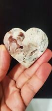 Natural Pink Amethyst Crystal Heart Carving 66g picture