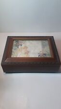 Sankyo Jewlery Music Box Thats What friends are For .  Angel message picture