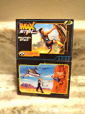 Vintage Max Steel Mountain Attach Collector Card  1999 picture