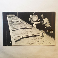 Clewiston Florida Sugar Mill RPPC Postcard 1940s US Corporation Factory Line F19 picture