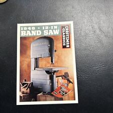 Jb98a Craftsman Card Sears Roebuck 1995/96 #3 Classics 1948 Band Saw picture