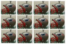 New England Patriots Christmas Tree Ornament Set 12 Helmets DeVante Parker picture