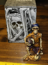 Veronese Skull Figure Pirate Jug and Gold Axe and Skull Summit Collection w Box picture