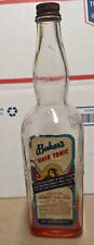 Vintage Baker's Best Hair Tonic Bottle With Label Hal Collins Co. Dallas Texas  picture