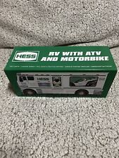 2018 Hess Toy Truck RV with ATV and Motorbike picture