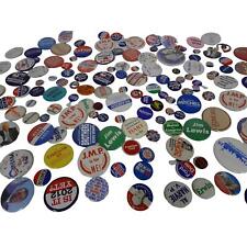Mixed Lot 140 Presidential Candidate Election Senate Congress Local Pins Buttons picture