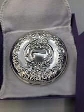 Grande Baroque by Wallace Sterling Silver Purse Mirror, Factory New picture