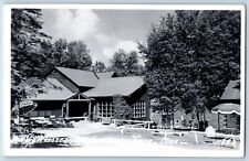 Tower Minnesota MN Postcard RPPC Photo Bay View Lodge on Lake Vermilion 1961 picture