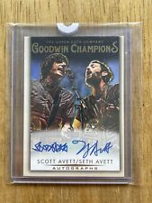 2021 Upper Deck Goodwin Champions Scott Avett / Seth Avett Dual On Card Auto picture