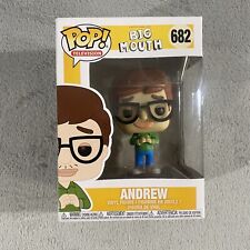 Funko Pop Television Big Mouth Andrew #682 Netflix Series Official Pre Owned picture