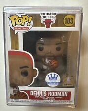 Dennis Rodman Red Hair FUNKO POP Shop Exclusive #103 NBA with Hard Stack SEALED picture