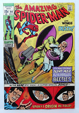 Amazing Spider-Man #94 The Beetle Spider-Man Origin Retold  Marvel 1971 picture