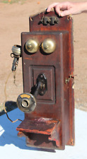 Antique Vintage STROMBERG-CARLSON  Wall Crank Telephone 1890's picture